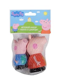 Игровой набор «Пеппа и Джордж» Peppa Pig, 10см/8см