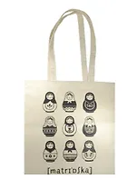 Сувенир Эльсинор Сумка текстильная (хлопок) 35*40 Матрешки