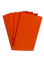 ФРИДЕКОР Набор открыток двойных,цв."мандариновый" 5шт. card2-240