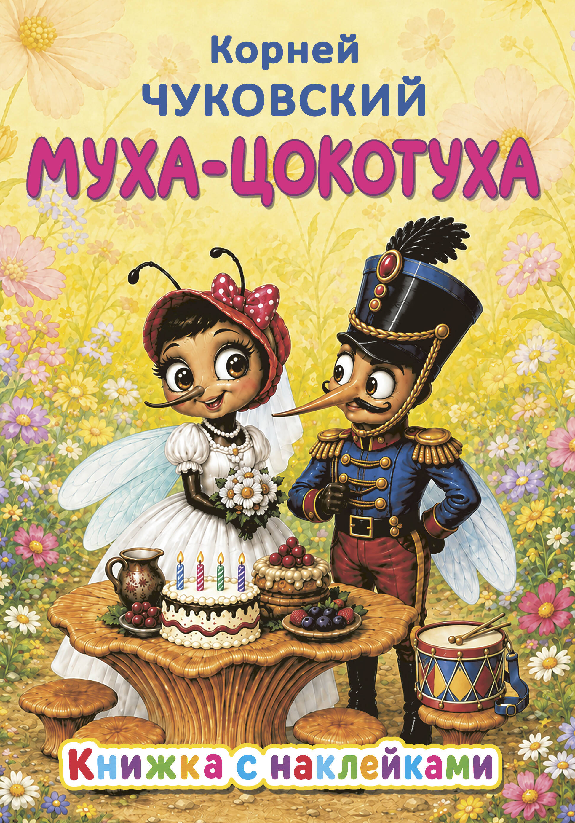 Обложка книги «Муха-Цокотуха»