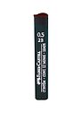 Грифели для механических карандашей Faber-Castell "Polymer", 12шт., 0,5мм, 2B