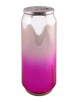 Термос в форме банки Цветной градиент (металл) (500мл)