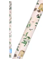 Бумага упаковочная 70*100см "Цветущий сад" суперглад., инд.уп., ассорти