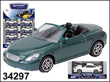 Машинка Lexus SC430 (1:43) (34297) (коробка)