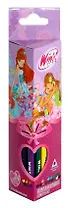 Карандаши цветные 24цв "WINX CLUB" трехгранные, к/к, подвес, WINX