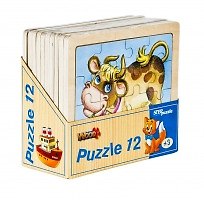 Пазл «Мозаика из дерева» в ассортименте, Step Puzzle