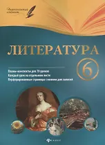 Литература. 6 класс : планы-конспекты уроков