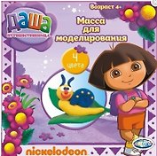 Набор массы для лепки Даша-путешественница (84538) (4цв) (16гр) (коробка)