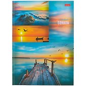Книга для записей «Морская соната», 80 листов, А4 - 0