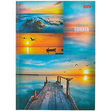 Книга для записей «Морская соната», 80 листов, А4