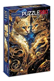 Пазл "Магические коты", LUX "Premium", 500 элементов