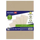 Картон переплетный А3 10шт., толщина 1,5мм, Brauberg