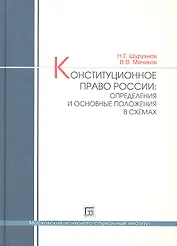 Конституционное право России: определения и основные положения в схемах. Учебное пособие.
