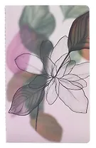 Тетрадь в клетку "Нежный цветок", 32 листа