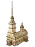 Набор для творчества, ЧУДО-ДЕРЕВО Сборная деревянная модель Петропавловский собор 80076 - 2