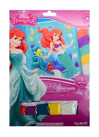 Набор для творчества Оригами Чудо-творчество Disney/Дисней Princess™ Аппликация из песка Русалочка Ариэль