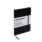 Книга для записей A5 61л кл. "Classic" мягк.обл., черный, Leuchtturm1917