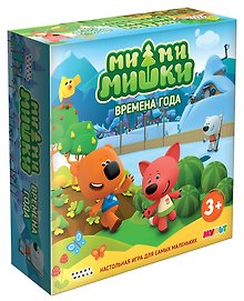 Настольная игра-ходилка «Ми-ми-мишки Времена года», Hobby World