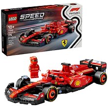 77242 Конструктор детский LEGO Speed Champions Гоночный автомобиль Формула-1 Ferrari SF-24, 275 деталей, возраст 10+