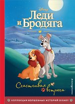 Леди и Бродяга. Счастливая встреча. Книга для чтения с цветными картинками
