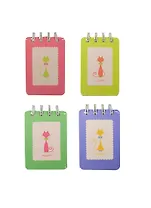 Блокнот 62*100 100л "HIMI CAT" 7БЦ, спираль, нелин.блок, офсет, инд.уп., ассорти