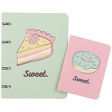 Тетрадь на кольцах «Sweet» 80 листов в клетку, А5, сменный блок - Be Smart