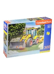 Пазлы 300 B-030064 Трактор (40х29см) (8+) (коробка) (Castorland)