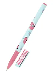 Ручка шариковая Bruno Visconti, FunWrite "Lollipop. Лисички", синяя 0,5 мм
