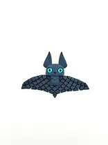 Фигурка 3D Мышь летучая Полли (пластик) (10х8) (10001999)