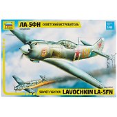 Сборная модель ЗВЕЗДА, Самолет, Ла-5ФН, 1:48 - 1