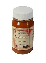 Краска акриловая "Акрил-Арт" сиена жжёная,100мл,банка, Таир