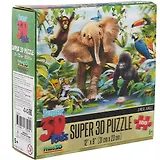 Пазл 100 Super 3D Kids Юниоры (31х23) (5+) (13524) (коробка)