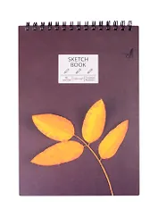 Скетчбук А5 40л "SKETCHBOOK. New life", 100г/м2, евроспираль