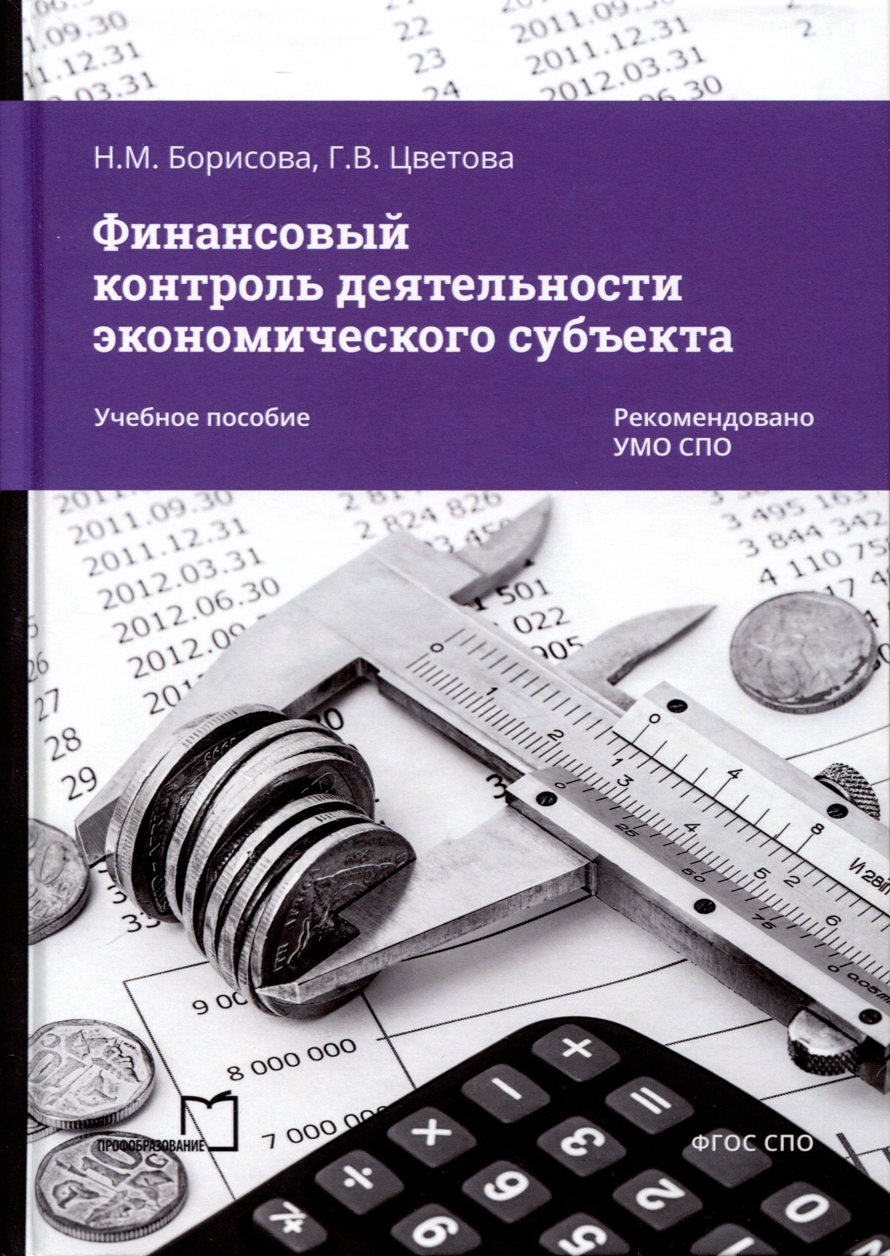 

Финансовый контроль деятельности экономического субъекта