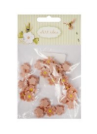 Цветок кувшинка, какао, 25 штук