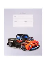 Тетрадь в линейку Listoff, "Скоростные авто", 24 листа, в ассортименте