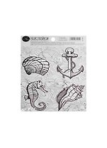 Наклейки-раскраски Морские приключения (1364105) (11х16 см) (АртУзор)