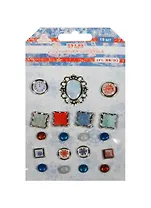 Набор брадсов Зимняя история (BR-03) (19шт./18 брадс+1 украшение) (Рукоделие) (упаковка)