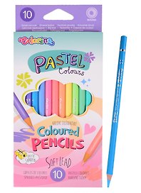 Карандаши цветные «Pastel», Colorino, 10 цветов