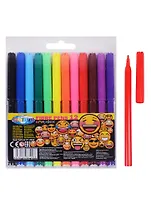 Фломастеры "Смайлы", 12 цветов