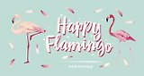 Мой планер. Фламинго. Happy Flamingo (мини на навивке)