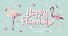 Мой планер. Фламинго. Happy Flamingo (мини на навивке) - 0