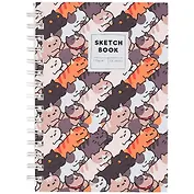 Скетчбук «Cats», 60 листов, А5