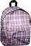 Рюкзак школьный розовый в клетку - 2