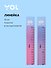 Линейка 15см "Pastel", ассорти, Yoi - 0