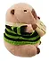 Мягкая игрушка Капибара в свитере с сумочкой (21см) (12-0650-202411-T1) - 2