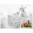 Холст на картоне с контуром «Кот», 30х40 см, грунтованный, хлопок, Brauberg Art Classic - 1