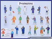 Профессии. Professions. Наглядное пособие на англ.яз.