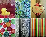 Пакет, подарочный, 32х26х13, декоративный с блестками, вертикальный