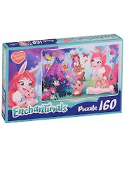 Пазл 160 Энчантималс Бри и Даниэсса (03545) (+магнитик) (3+) (коробка) (Enchantimals)